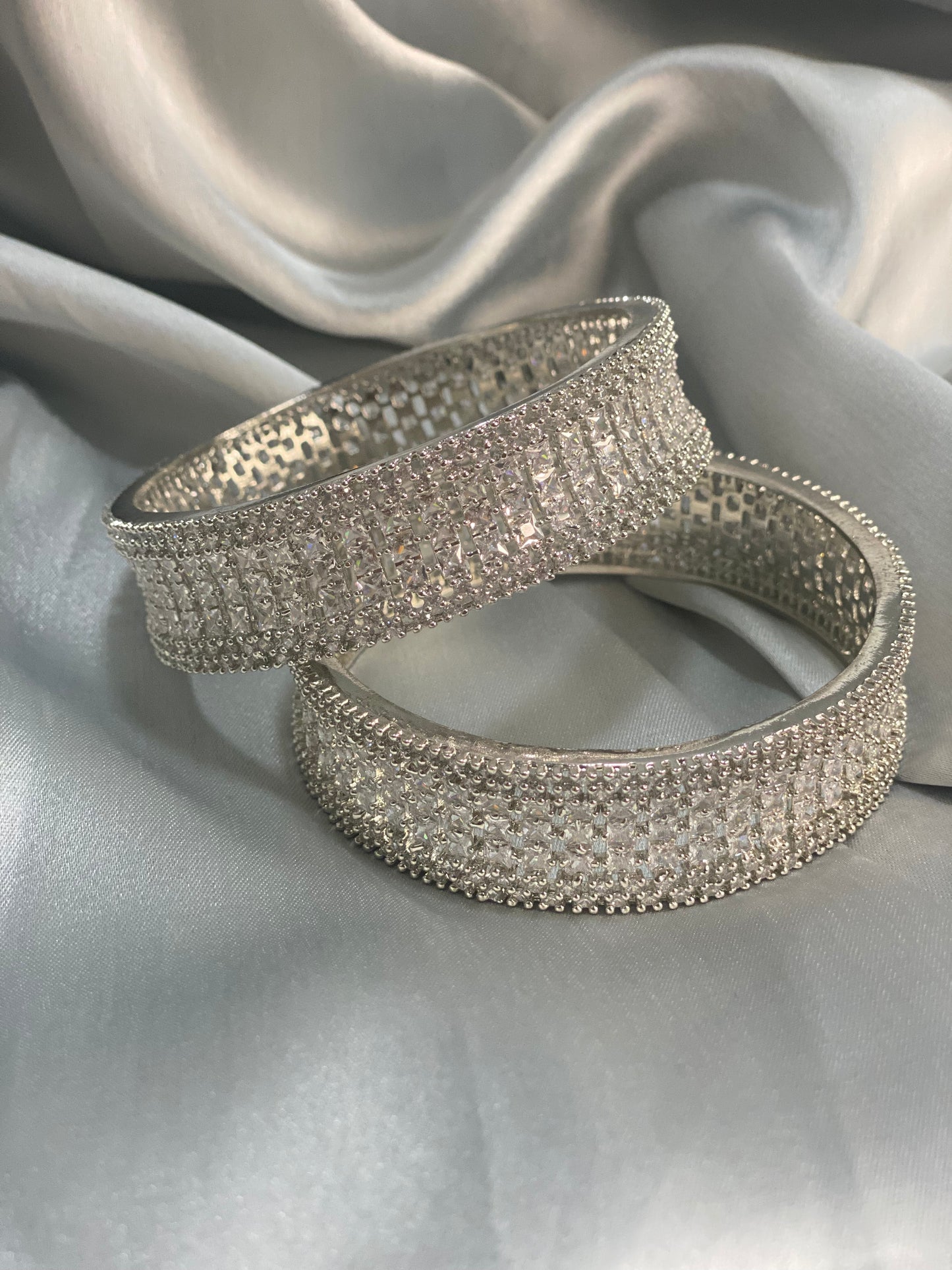 HELSA - American diamond(AD) cubic zirconia Bangles