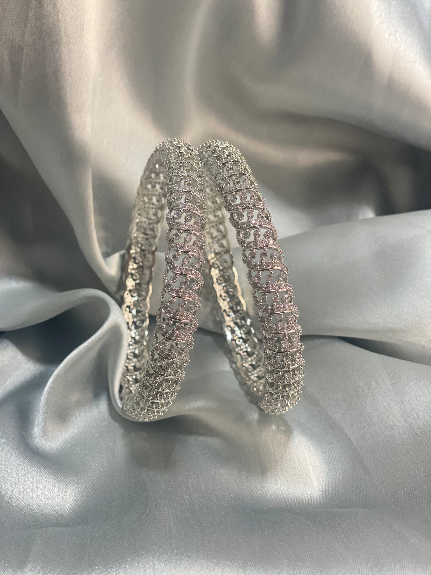 AMARA - American diamond(AD) cubic zirconia Bangles