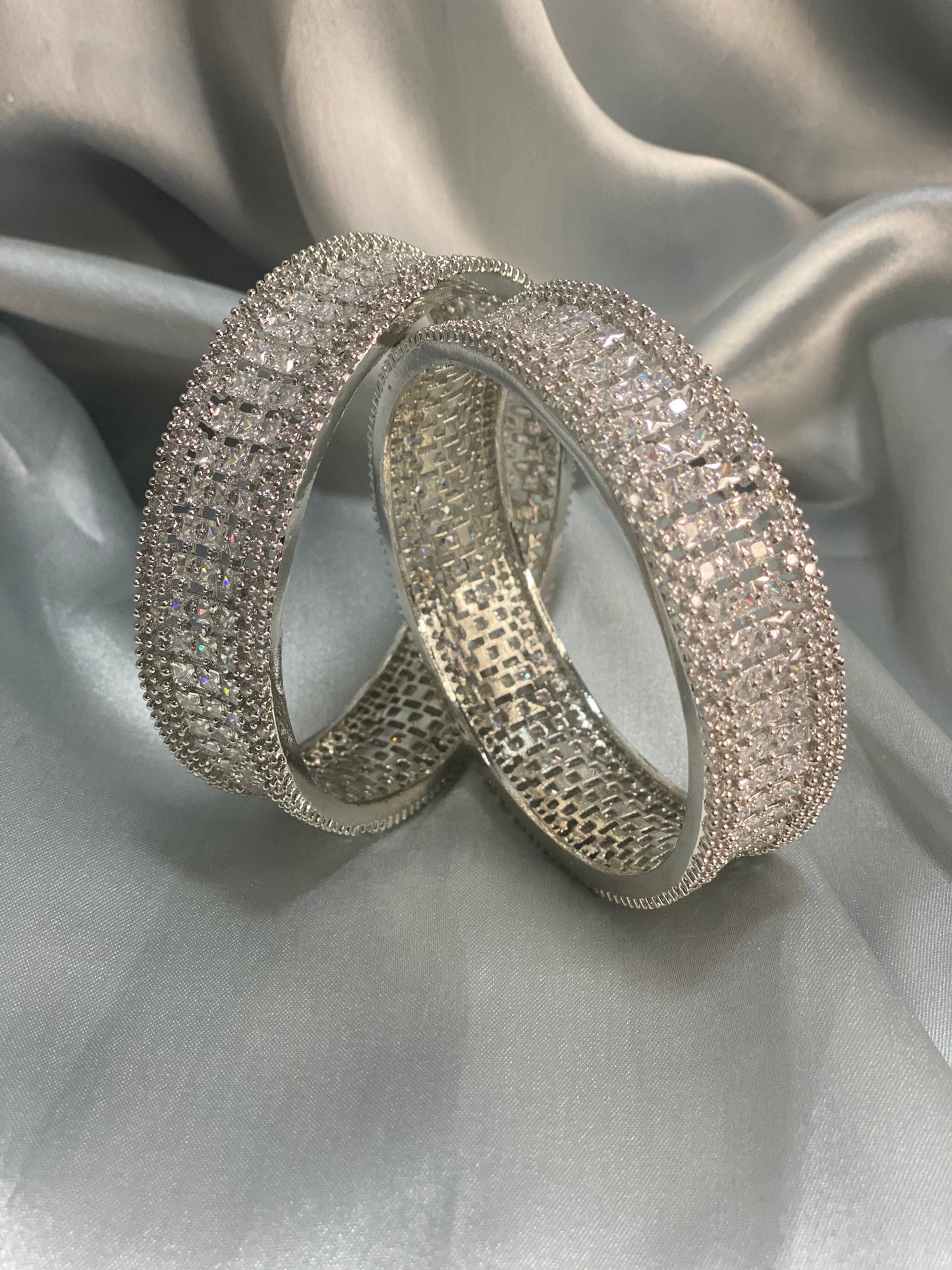 HELSA - American diamond(AD) cubic zirconia Bangles