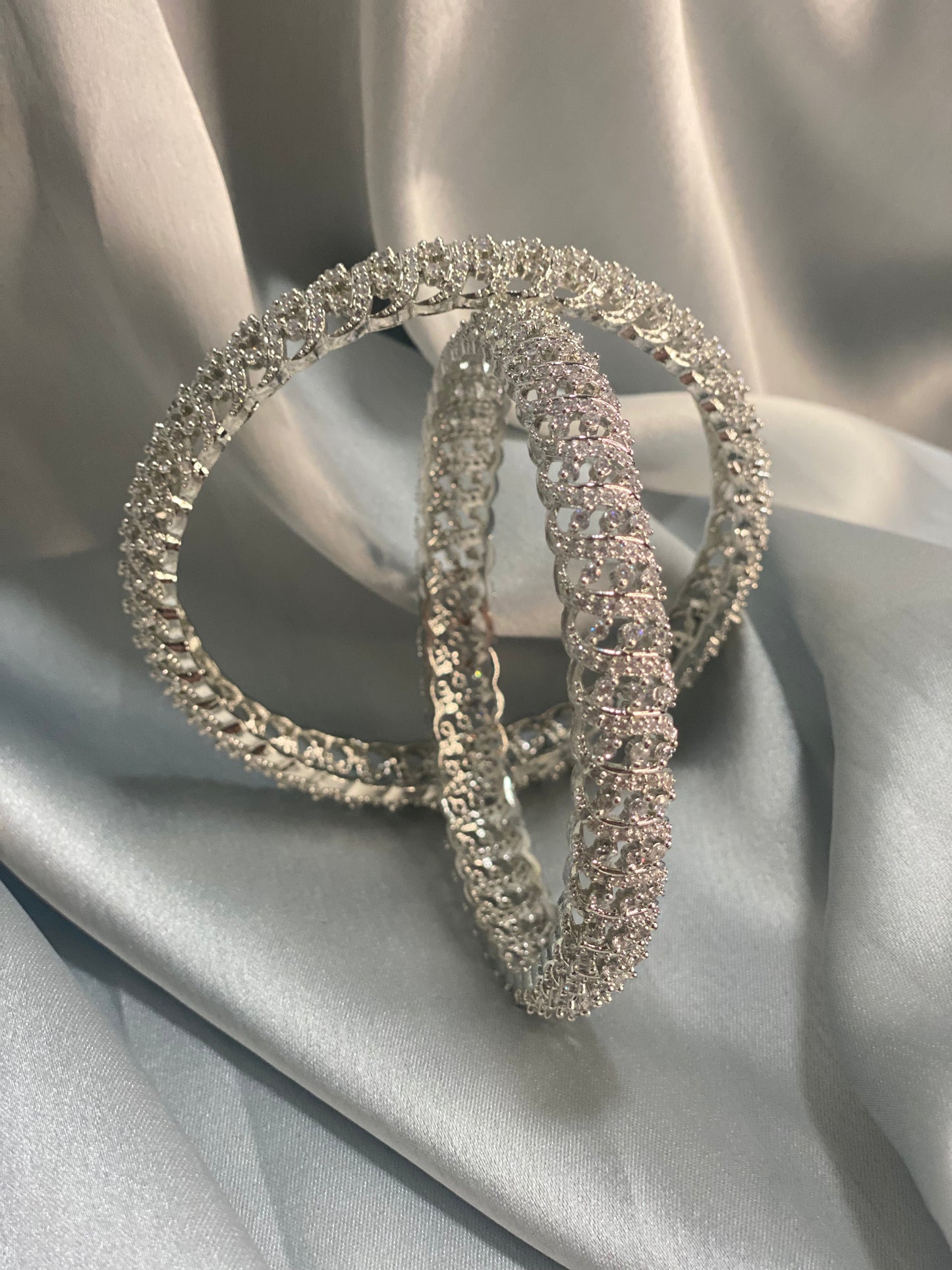 AMARA - American diamond(AD) cubic zirconia Bangles