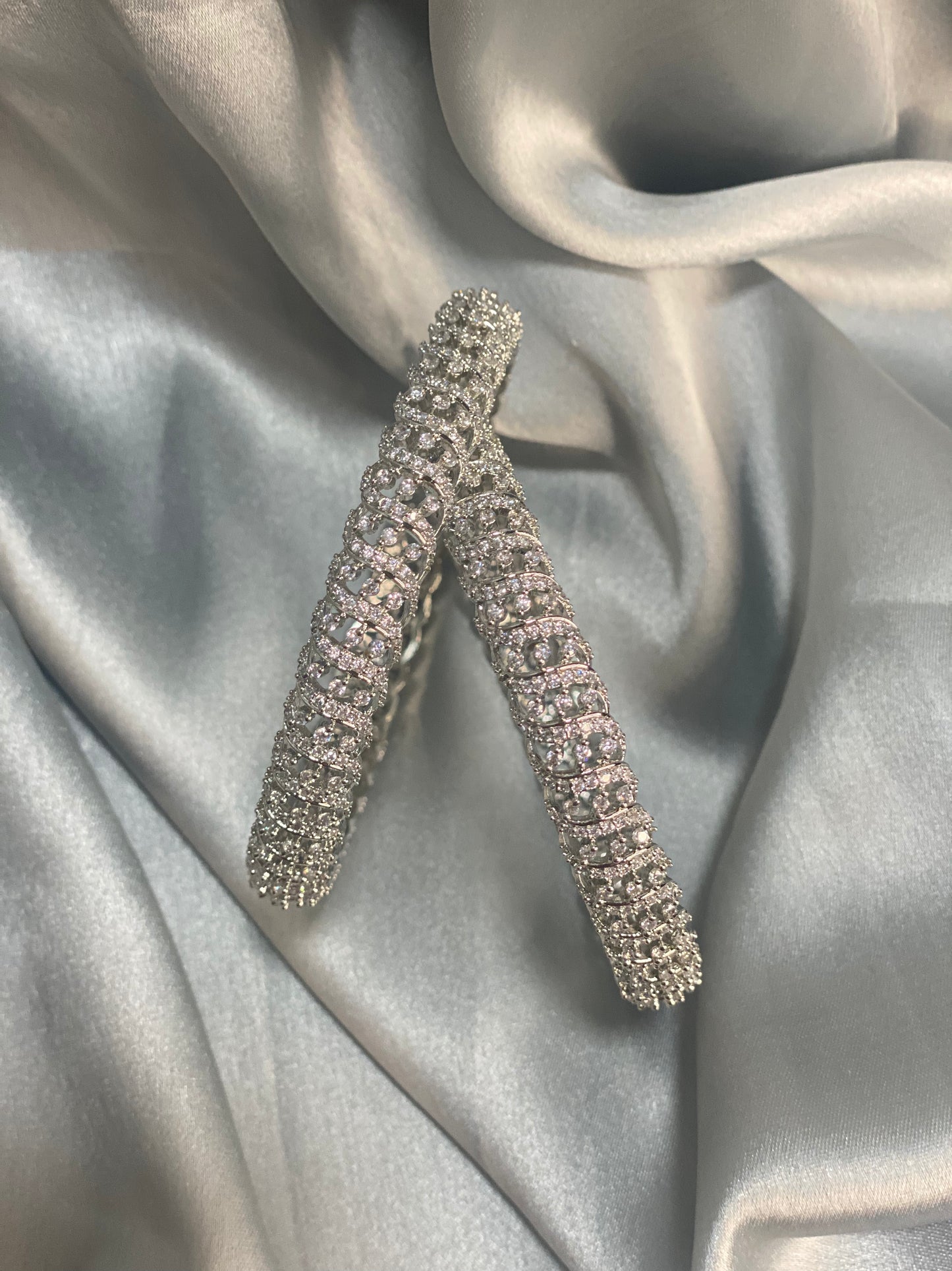 AMARA - American diamond(AD) cubic zirconia Bangles