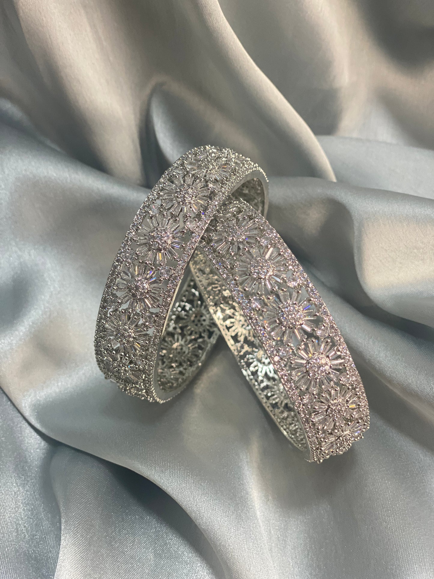 NAIMA - American diamond(AD) cubic zirconia Bangles