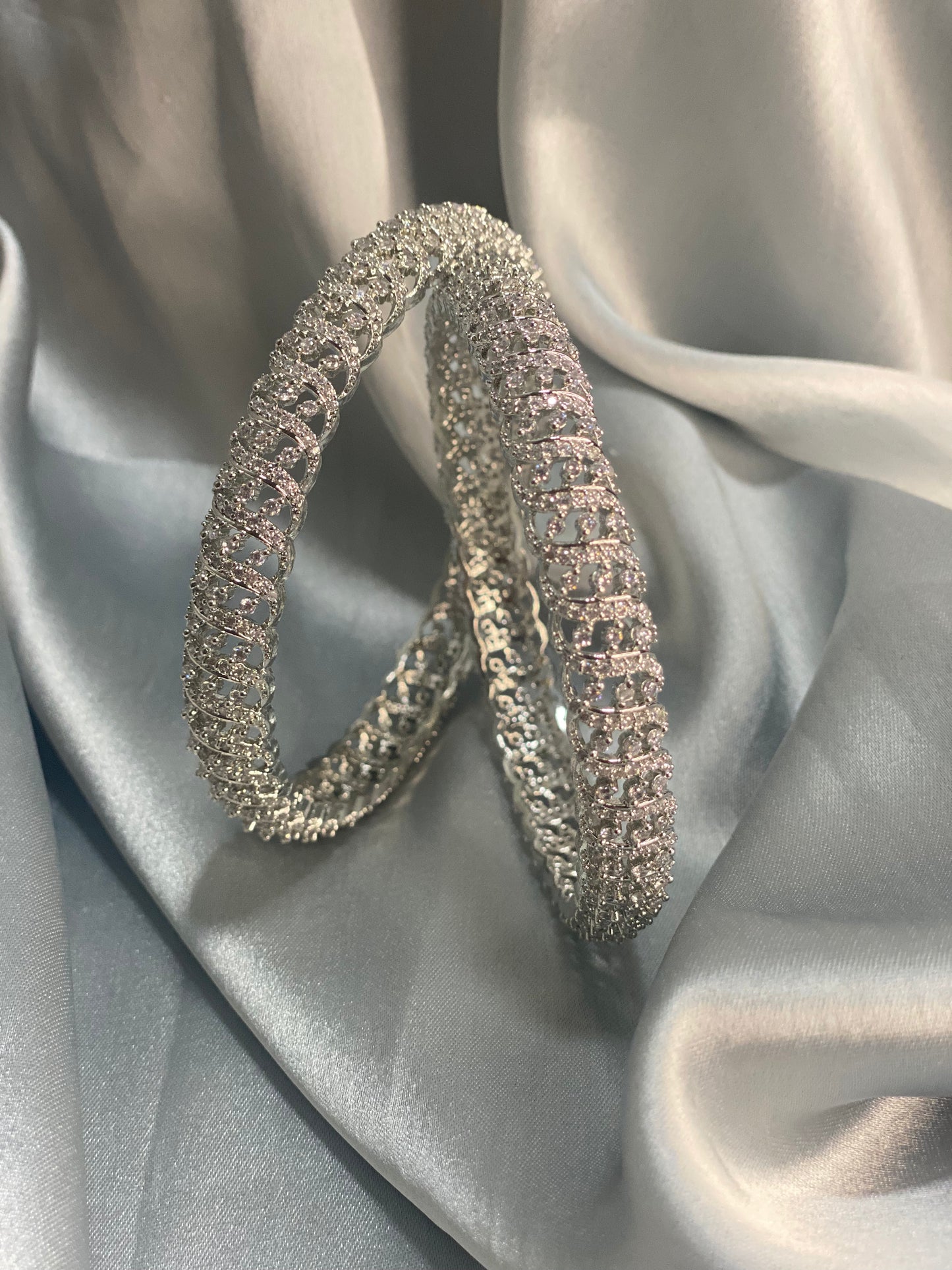 AMARA - American diamond(AD) cubic zirconia Bangles