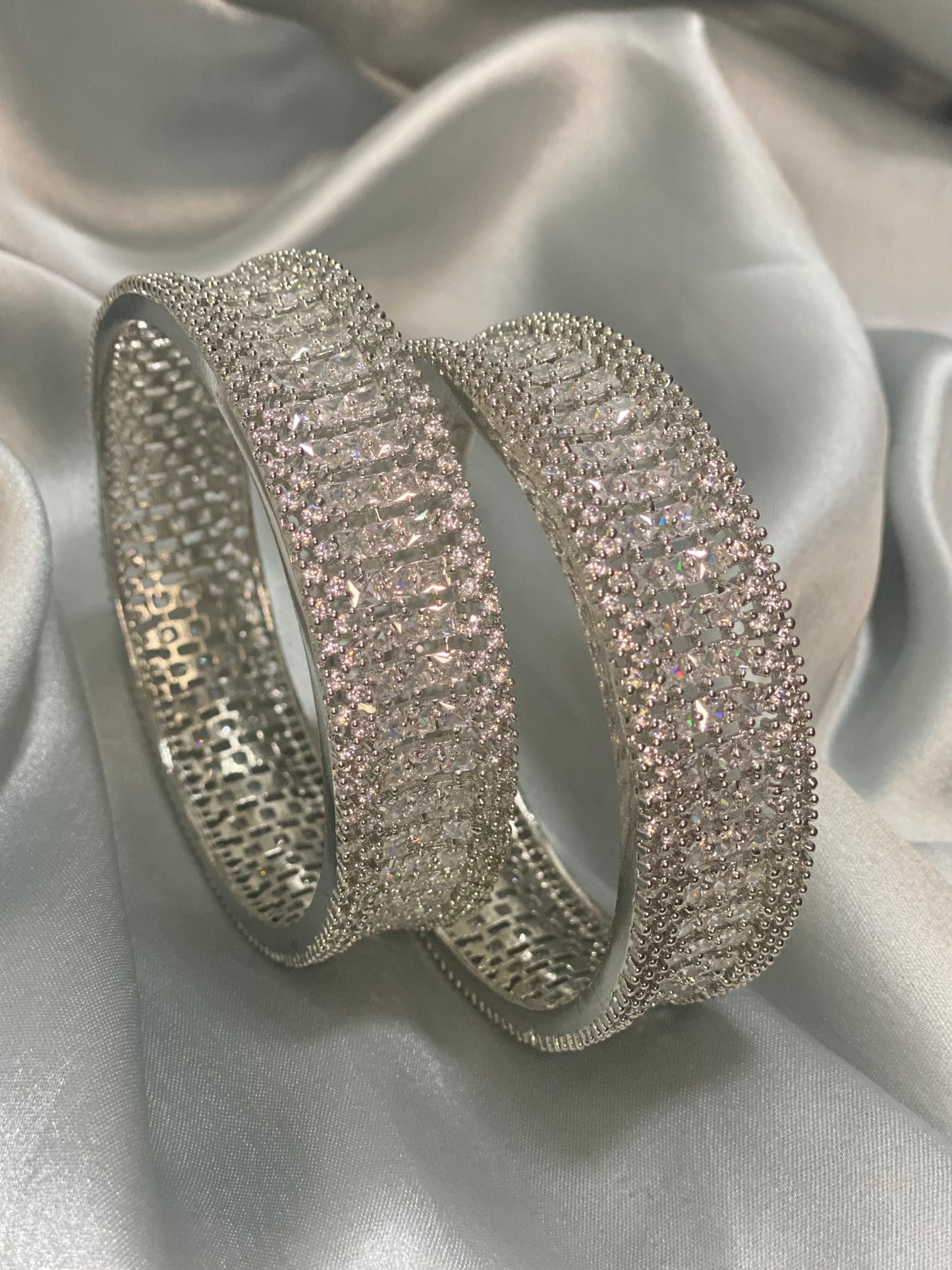 HELSA - American diamond(AD) cubic zirconia Bangles