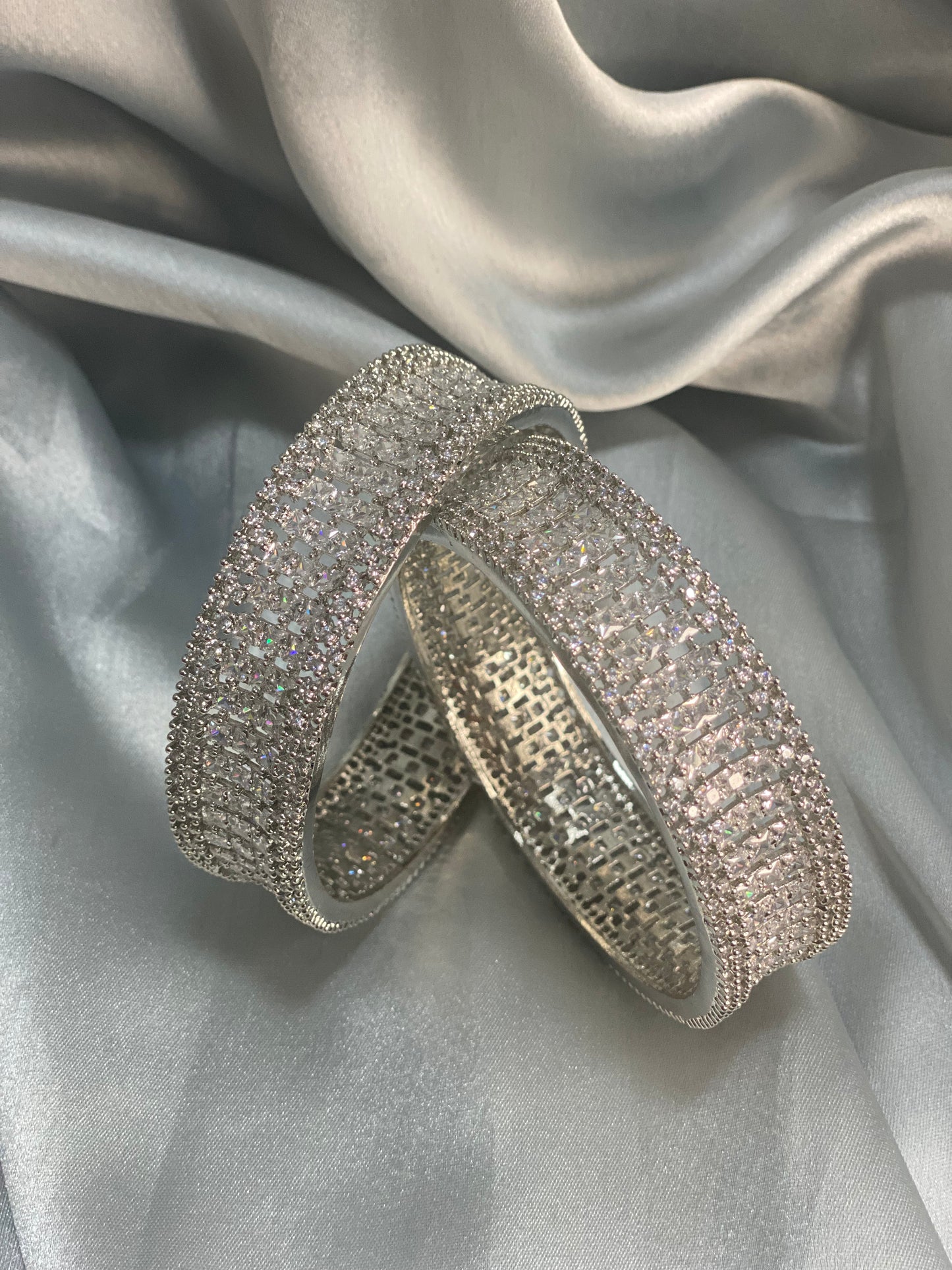 HELSA - American diamond(AD) cubic zirconia Bangles
