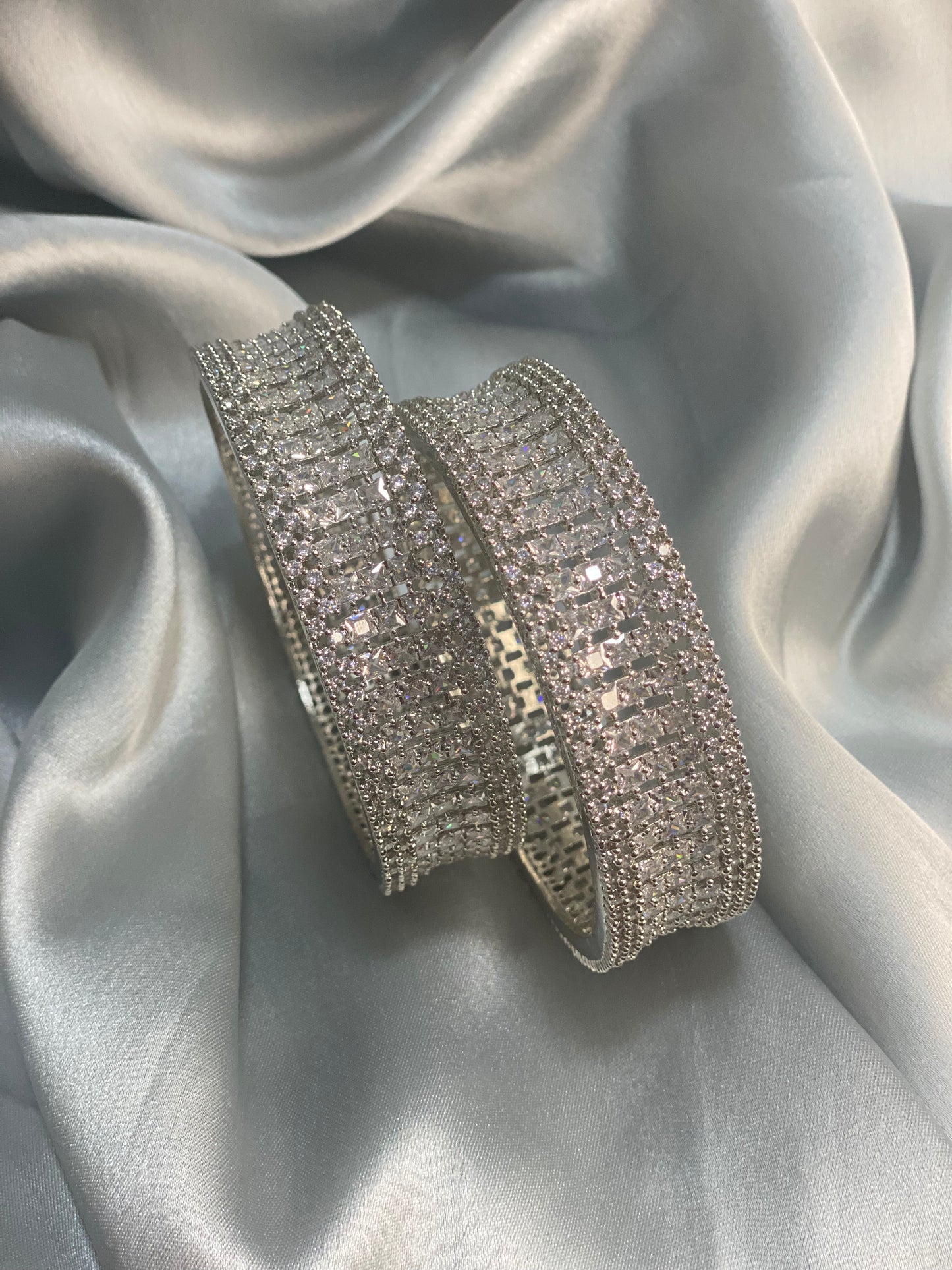 HELSA - American diamond(AD) cubic zirconia Bangles