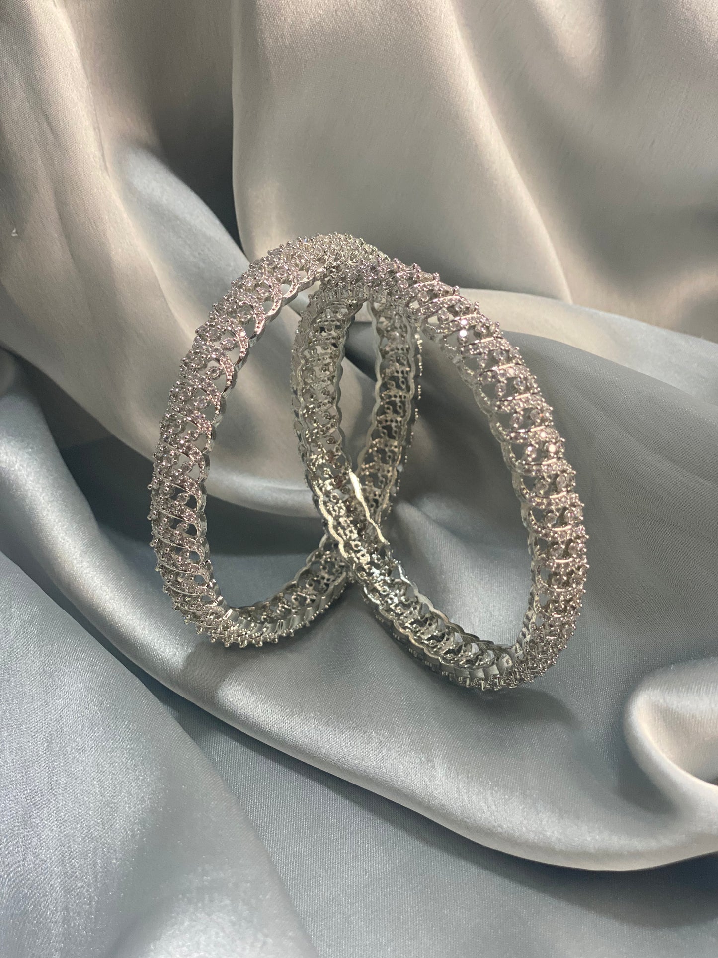AMARA - American diamond(AD) cubic zirconia Bangles