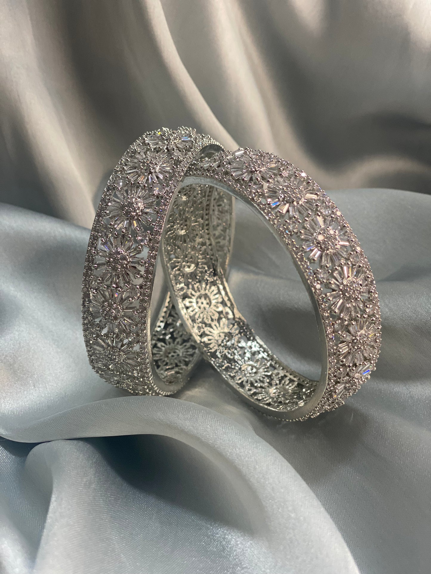 NAIMA - American diamond(AD) cubic zirconia Bangles