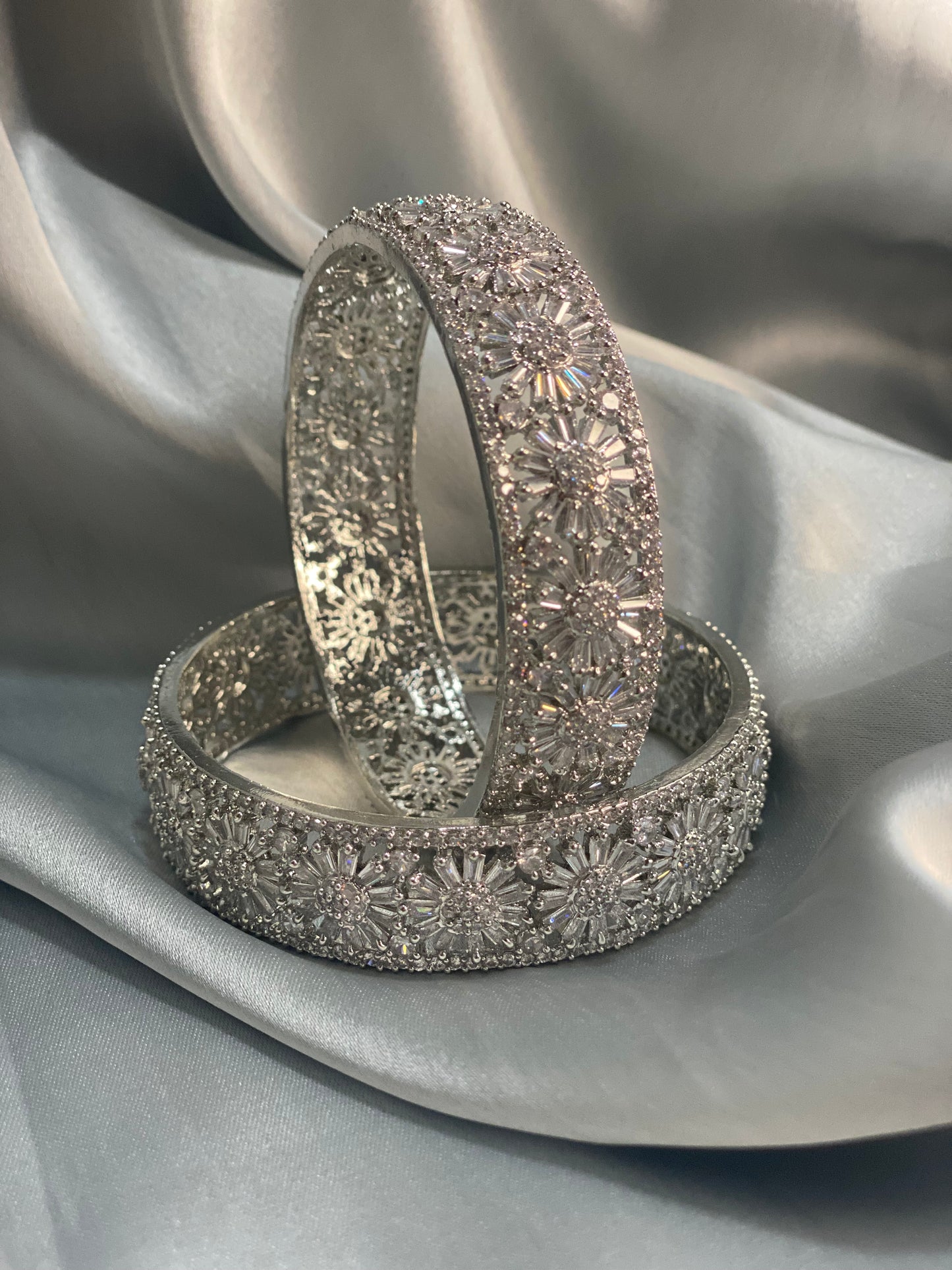 NAIMA - American diamond(AD) cubic zirconia Bangles