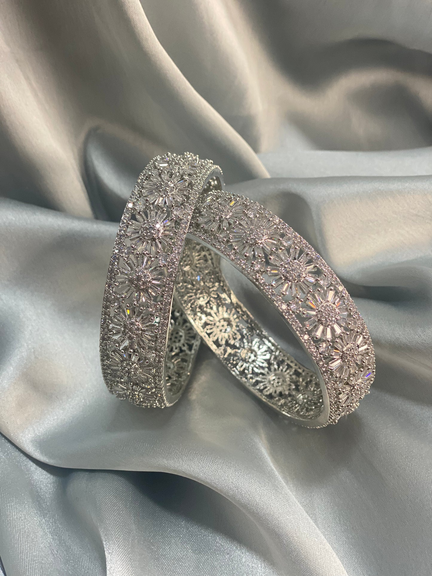 NAIMA - American diamond(AD) cubic zirconia Bangles