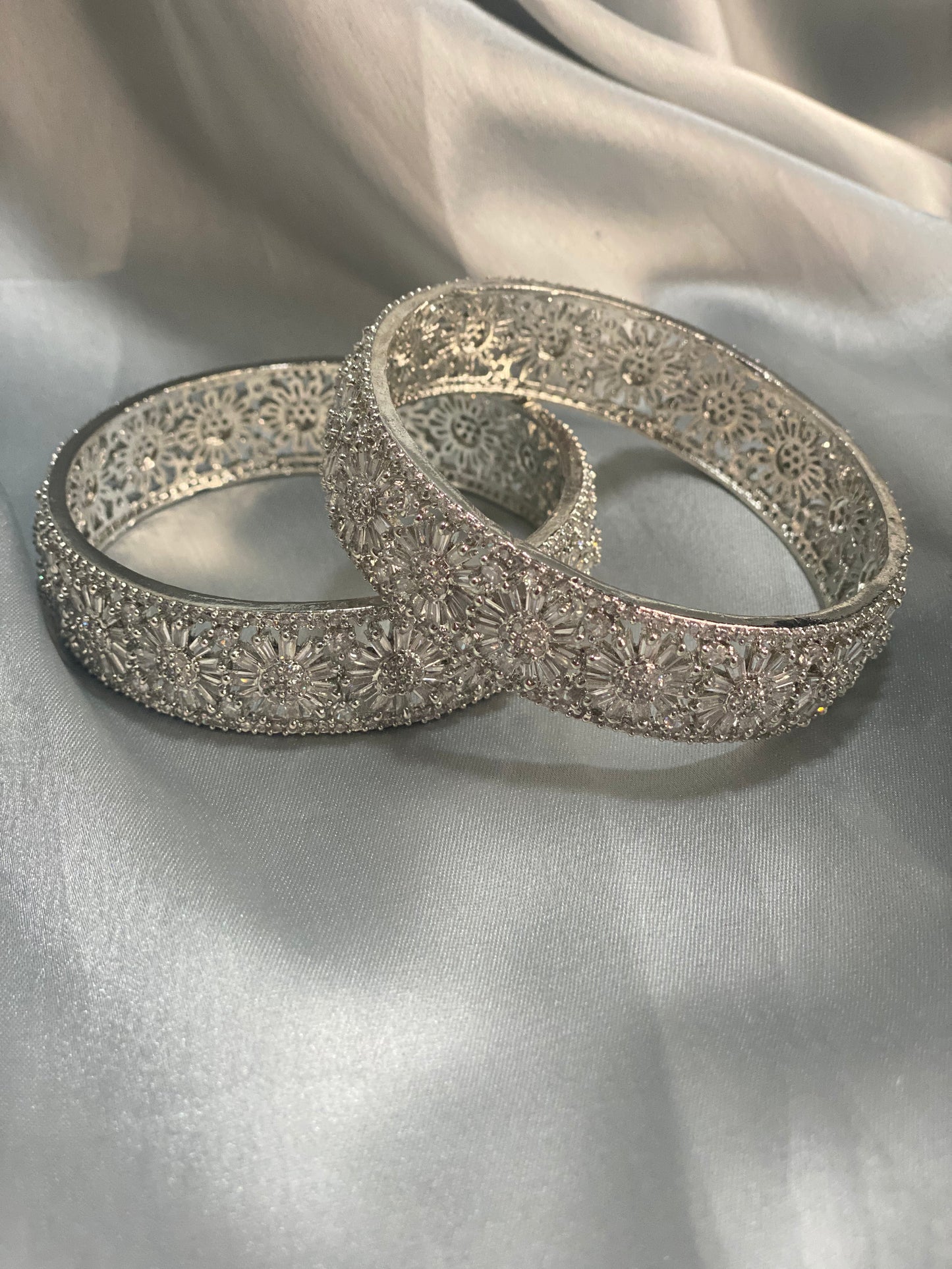 NAIMA - American diamond(AD) cubic zirconia Bangles