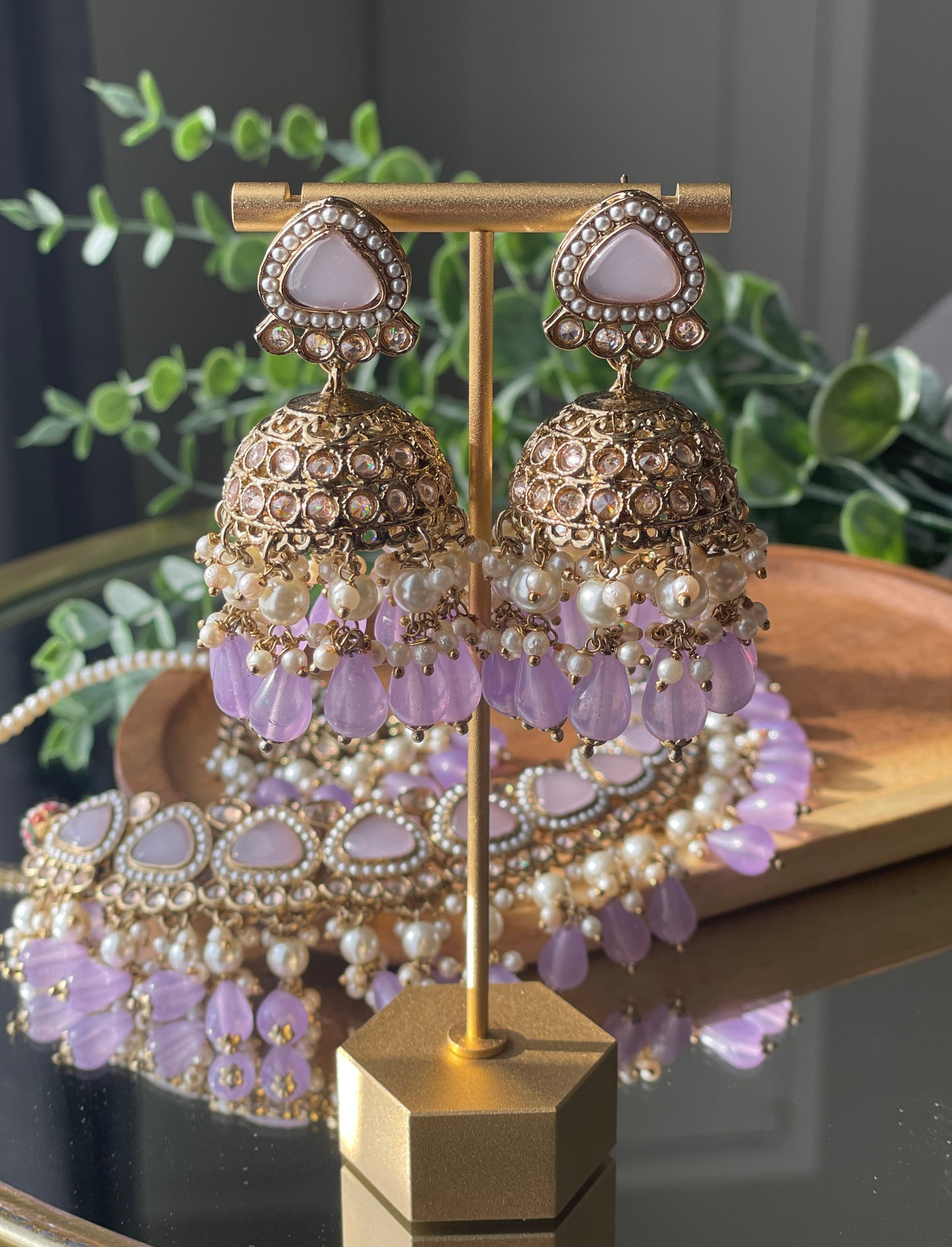 FARIDA - Lilac shine - HOUSE OF SAANVI