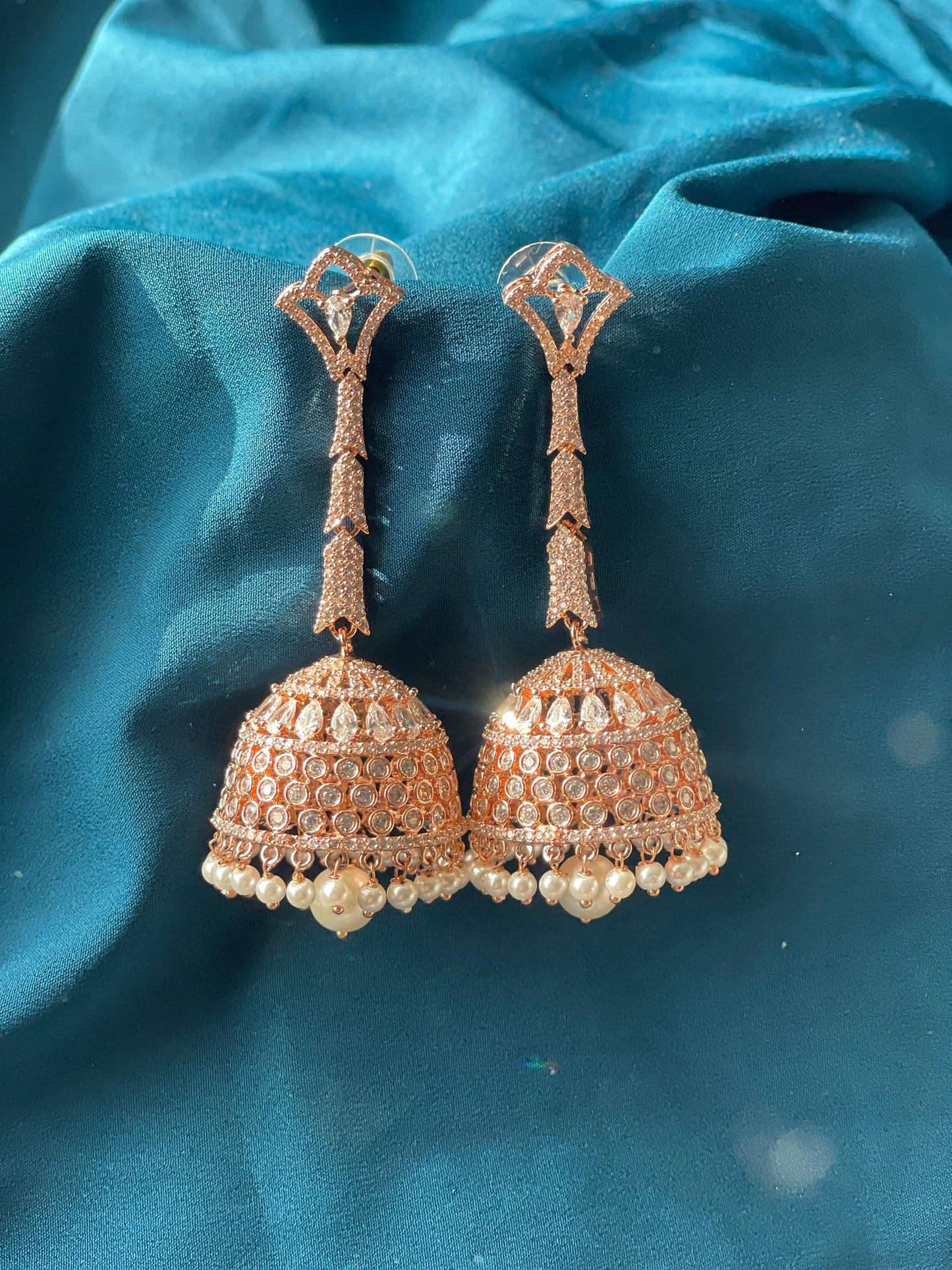 ZAAHIRA - Rose Gold - HOUSE OF SAANVI