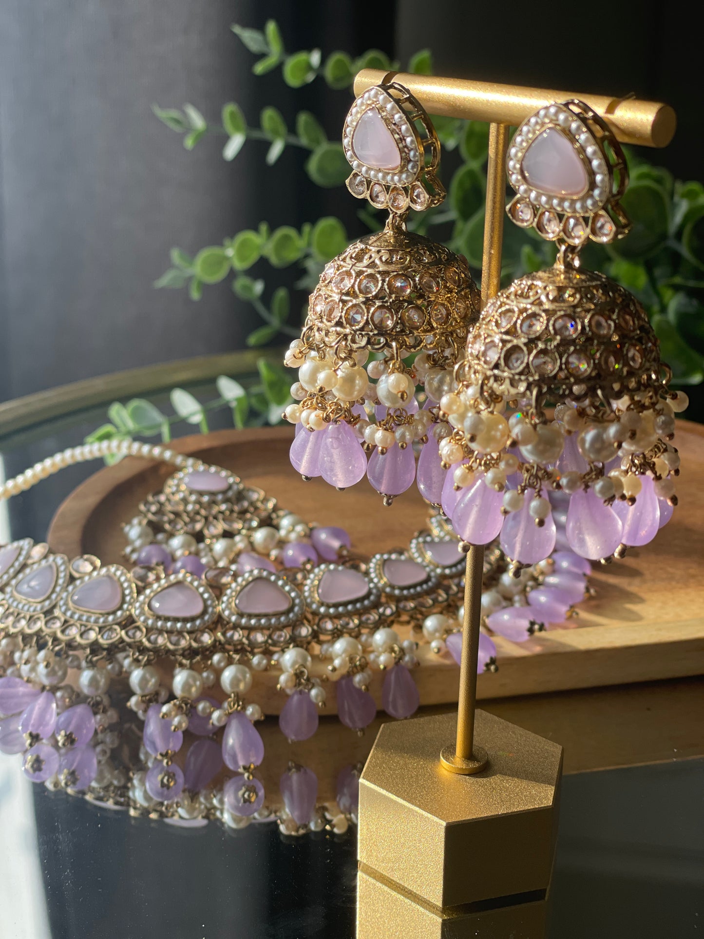 FARIDA - Lilac shine - HOUSE OF SAANVI