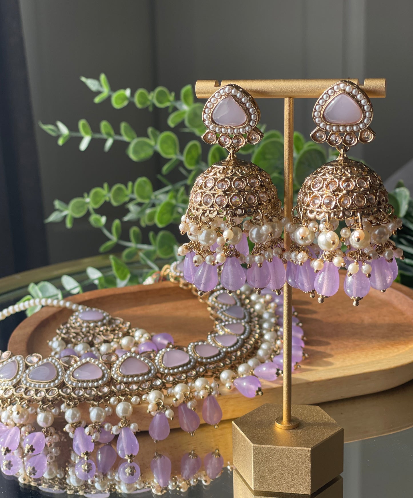 FARIDA - Lilac shine - HOUSE OF SAANVI