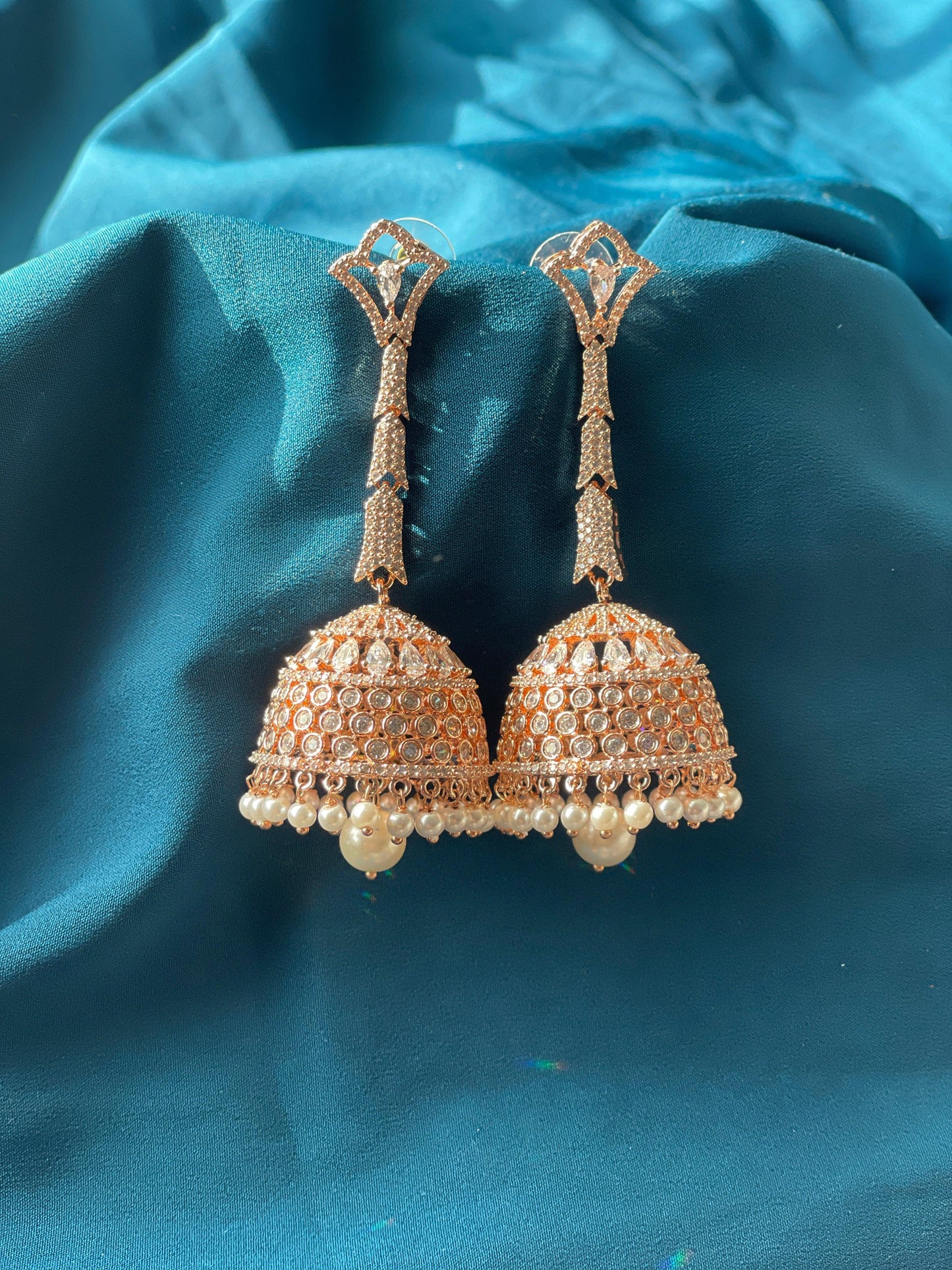 ZAAHIRA - Rose Gold - HOUSE OF SAANVI