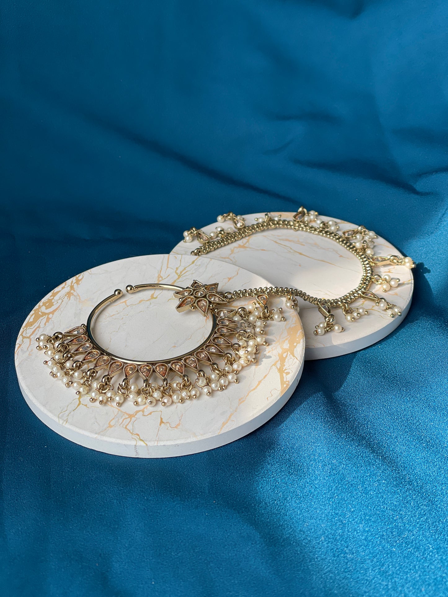 SAFIYA nose ring - gold - HOUSE OF SAANVI
