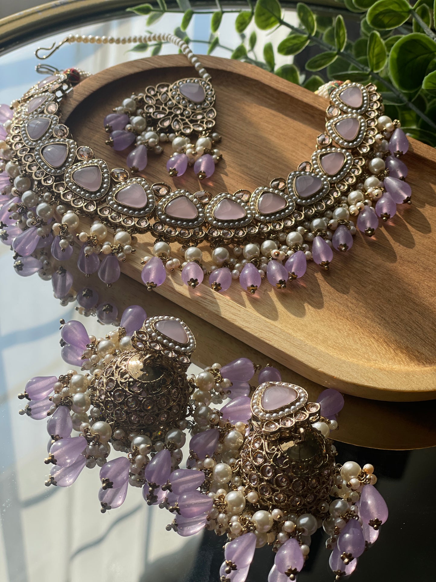 FARIDA - Lilac shine - HOUSE OF SAANVI