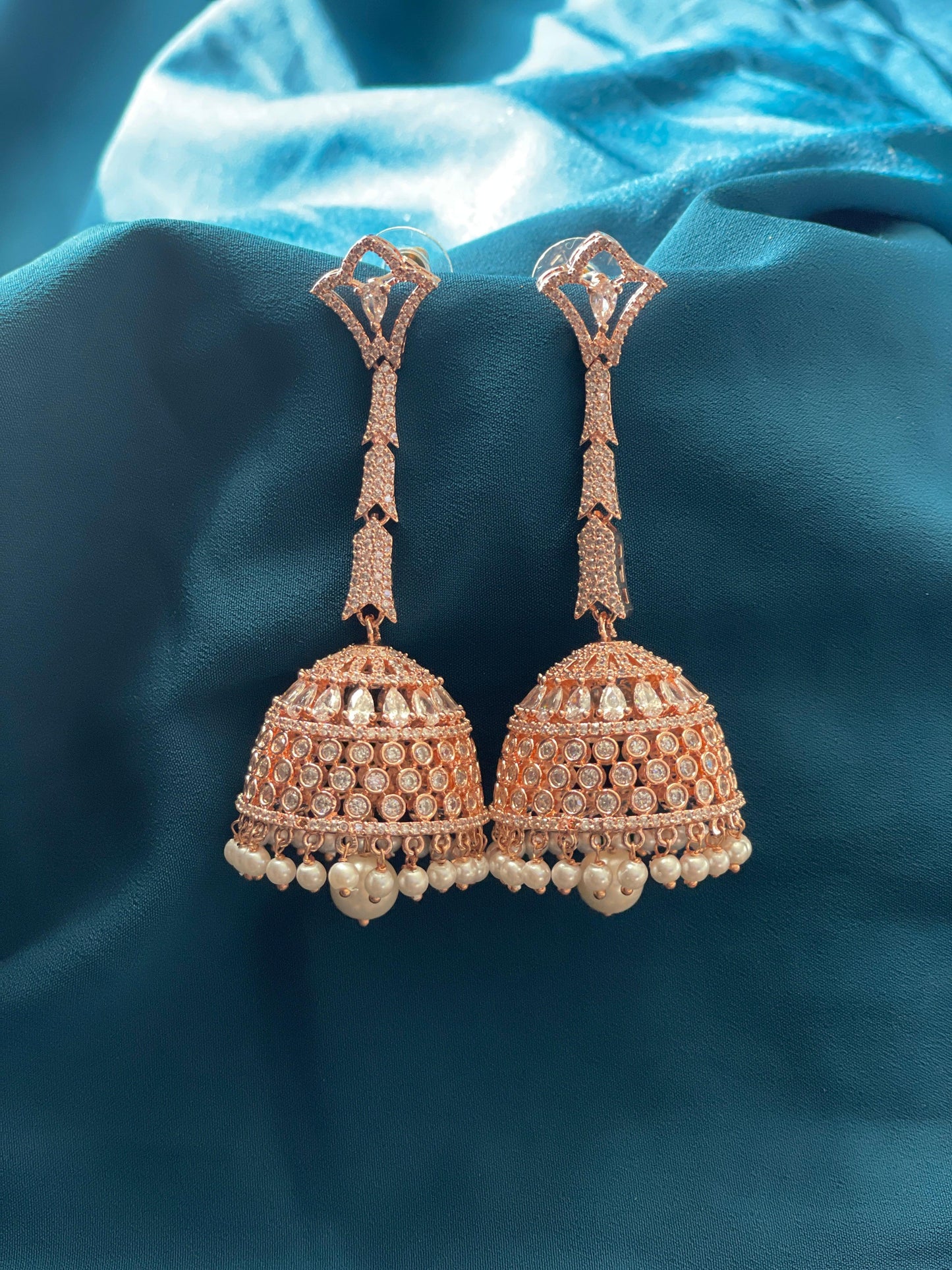 ZAAHIRA - Rose Gold - HOUSE OF SAANVI