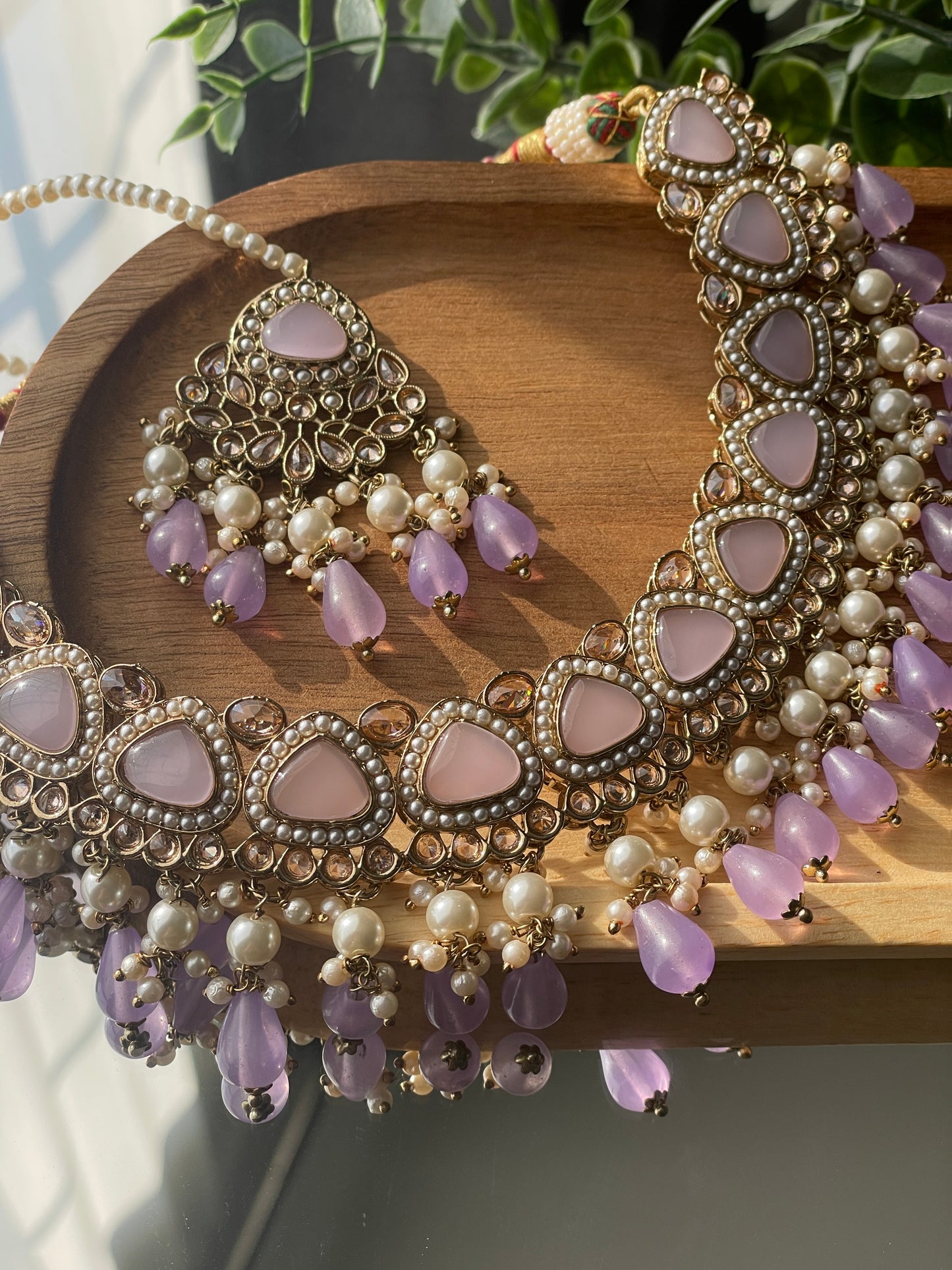 FARIDA - Lilac shine - HOUSE OF SAANVI