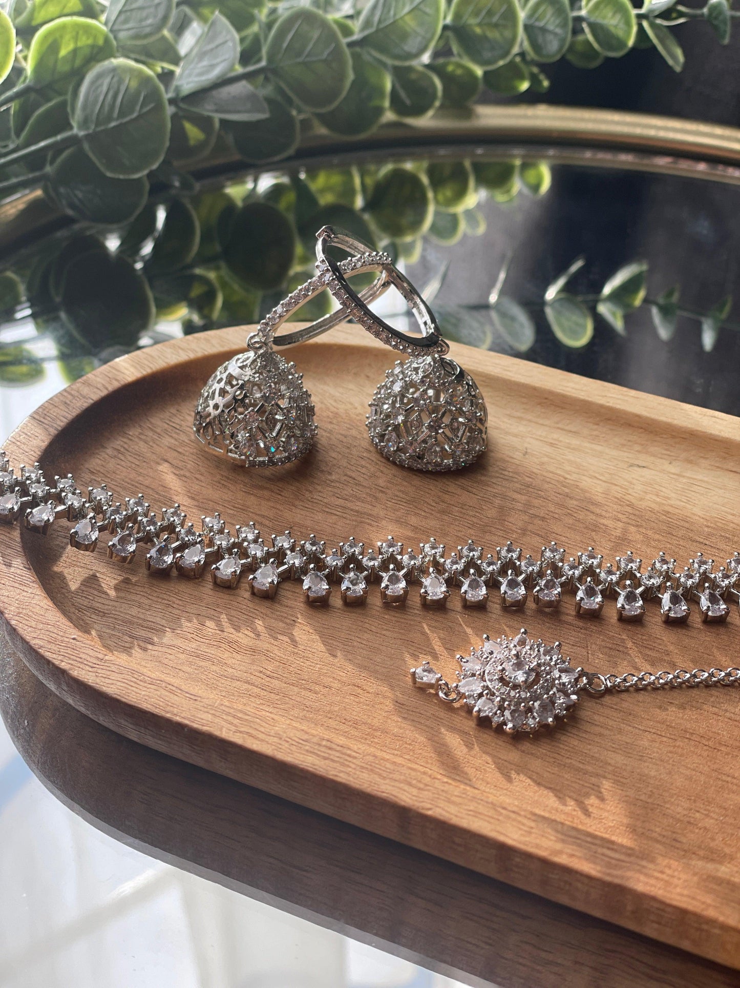 REVA in silver - HOUSE OF SAANVI