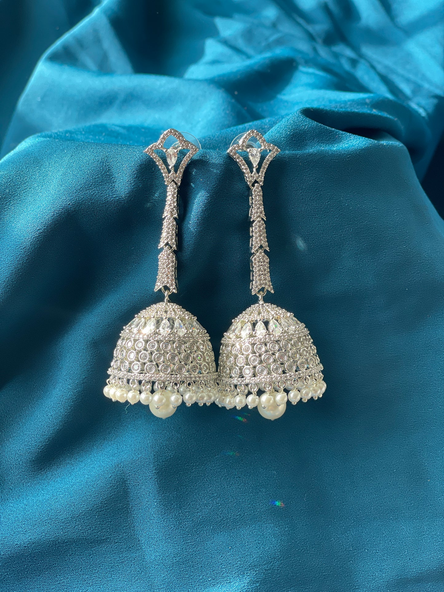ZAAHIRA - Silver - HOUSE OF SAANVI
