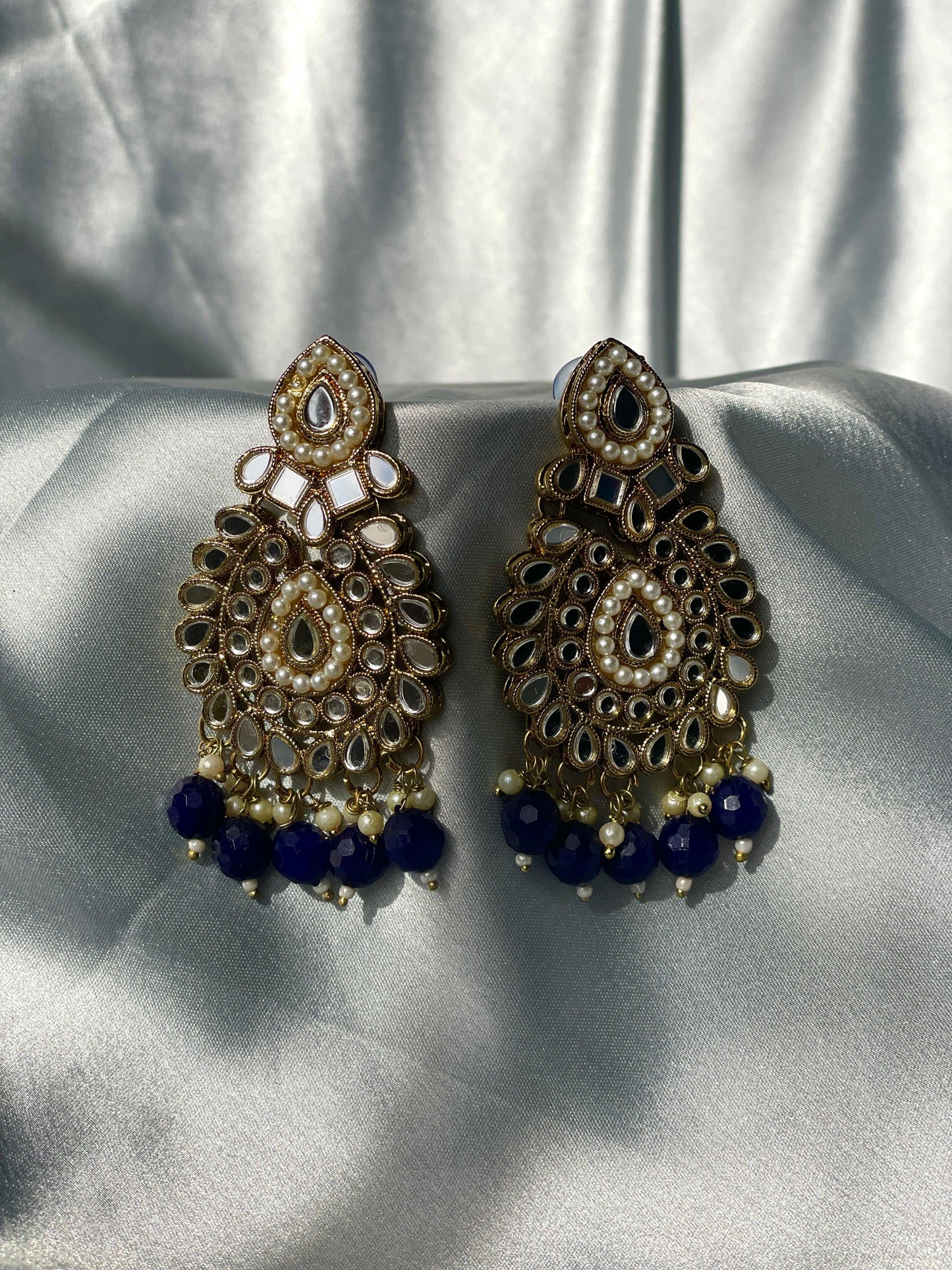 AINAA - Royal Blue - HOUSE OF SAANVI