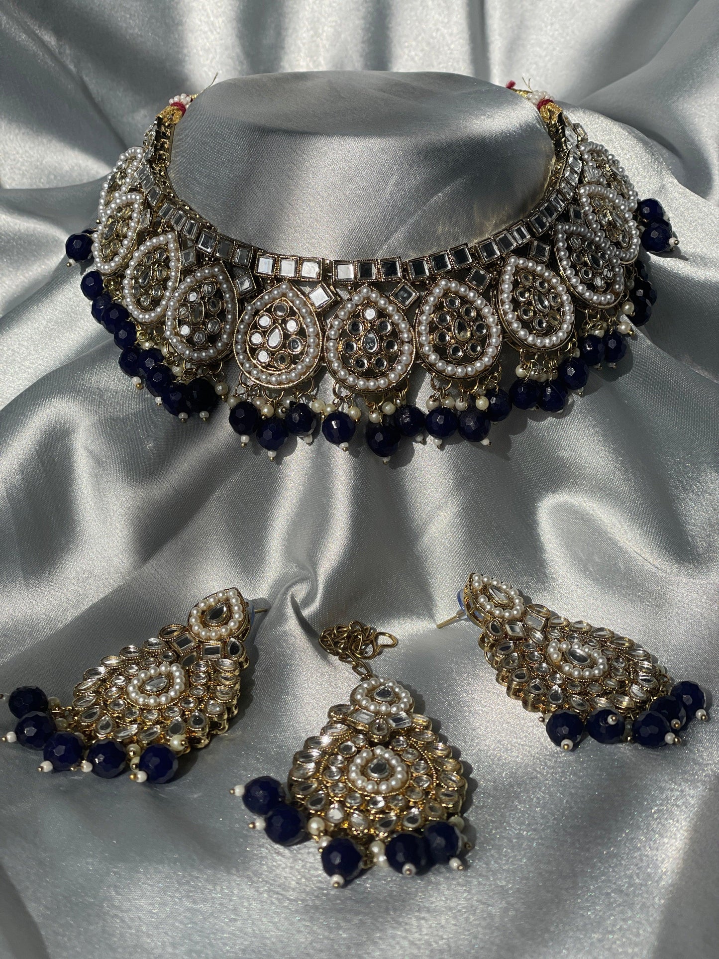 AINAA - Royal Blue - HOUSE OF SAANVI