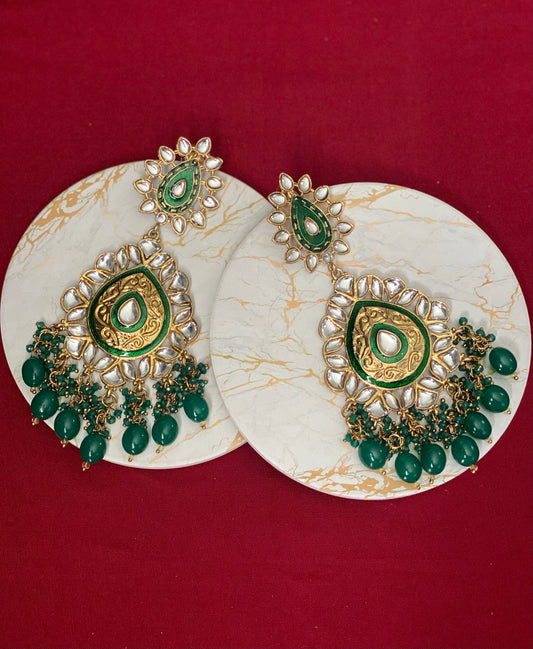 BANI - Emerald green - HOUSE OF SAANVI